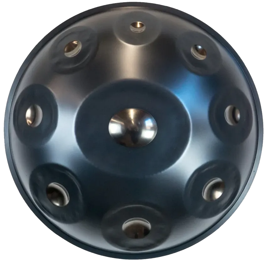 D Minor 9 Handpan nitrided