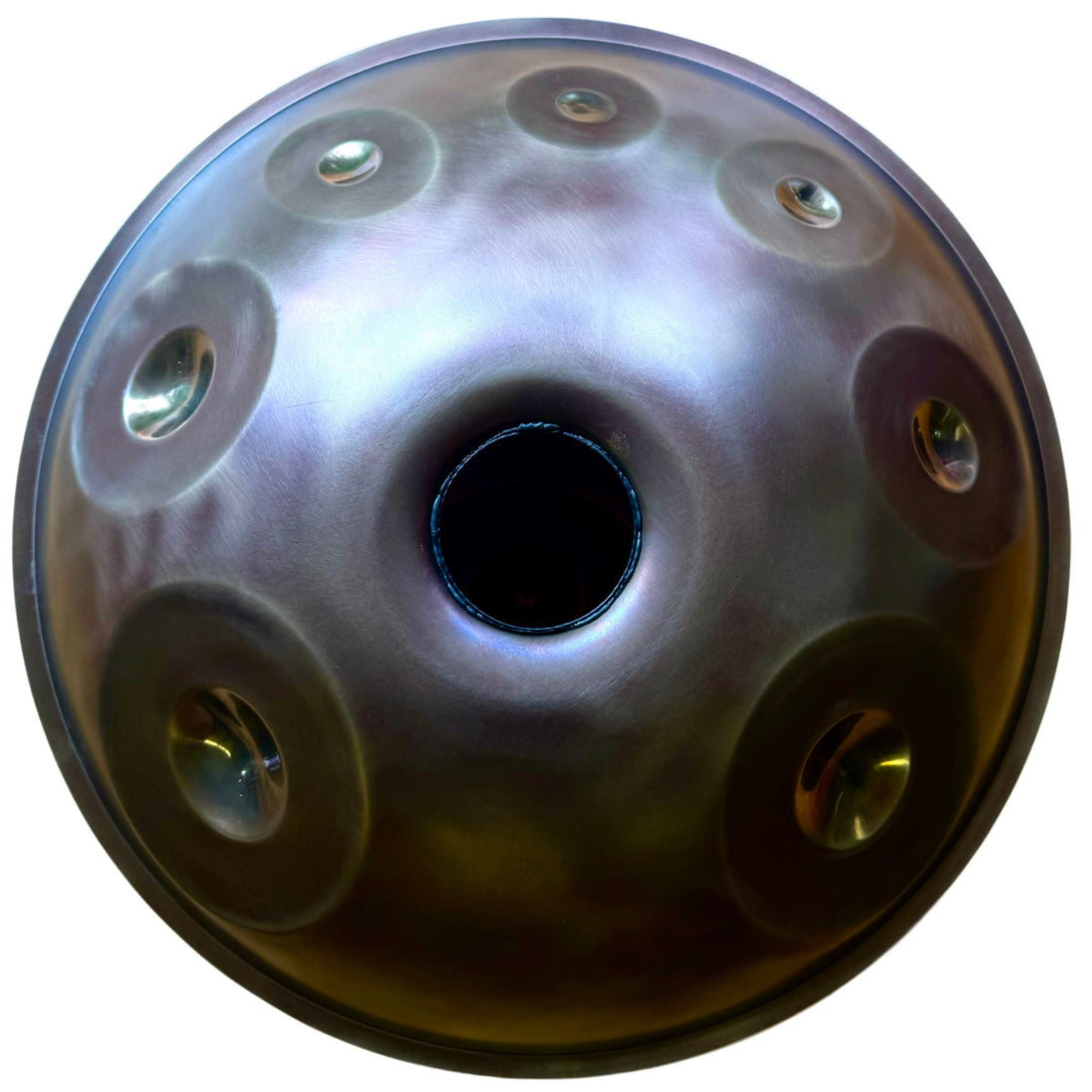 Ember Steel handpan bottom