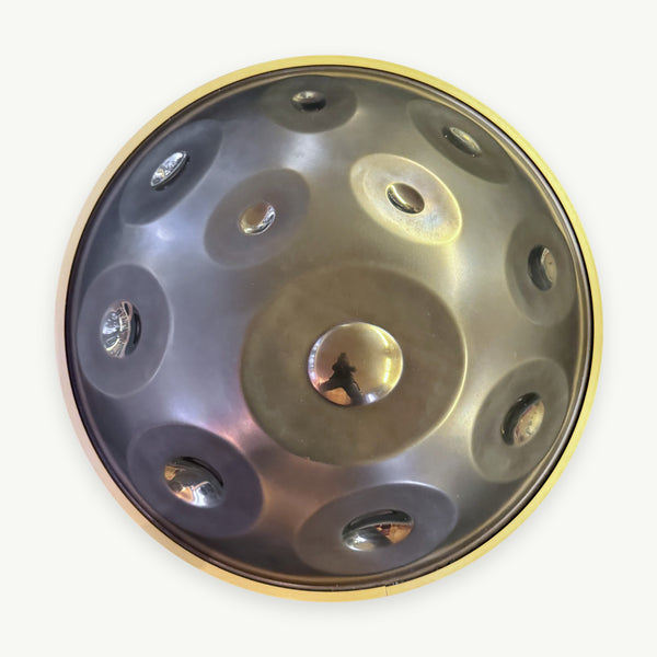 Opsilon Meditation Pan – Detail der Tonfelder