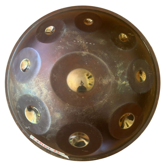 C# Pygmy 17 Handpan | Ember Steel | Opsilon Handpan