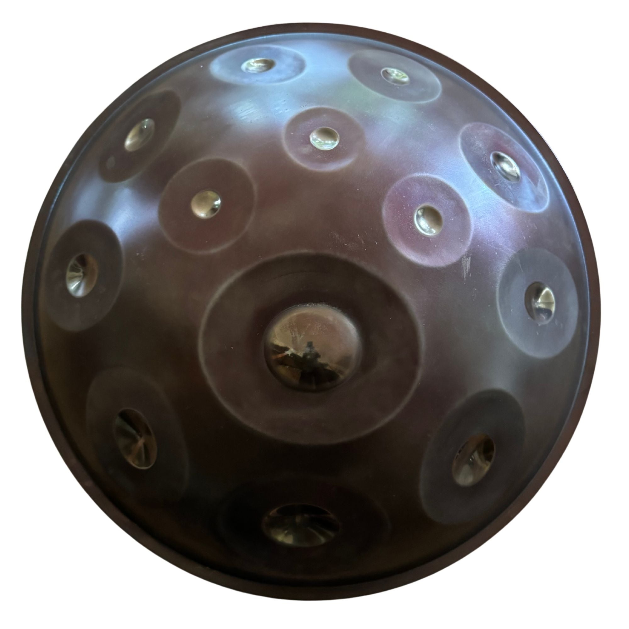 E-Amara 20 Handpan | Ember Steel / Stainless | Opsilon Handpan
