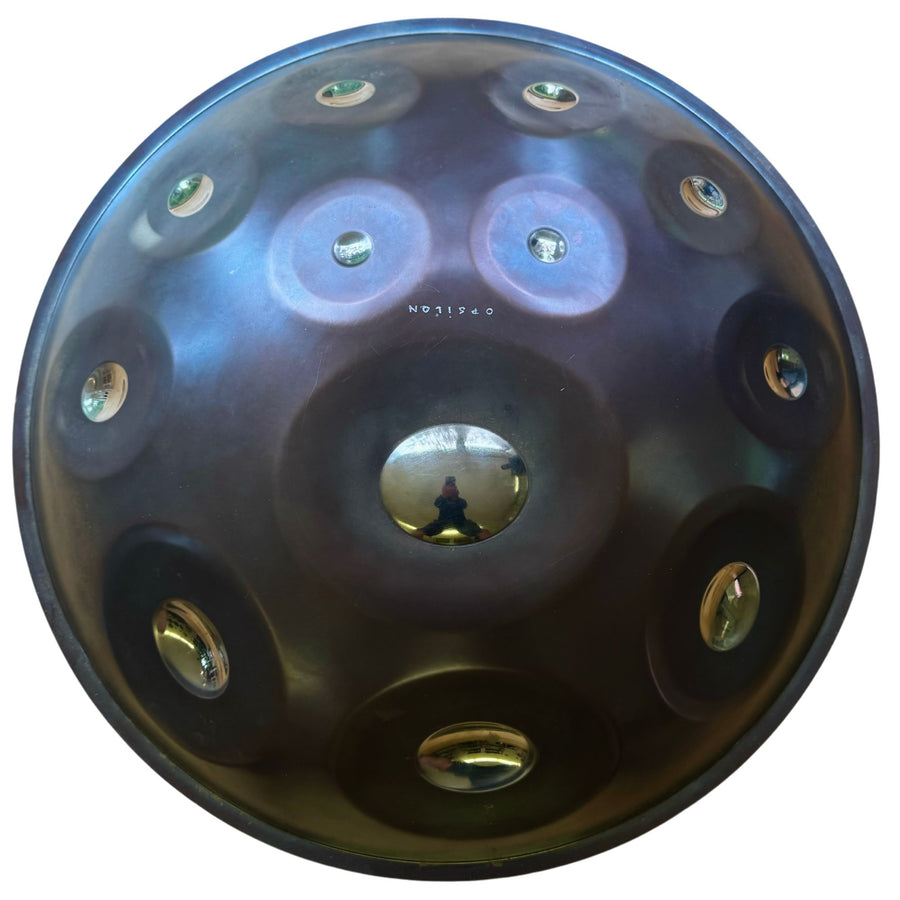 Opsilon handpan Ember Steel